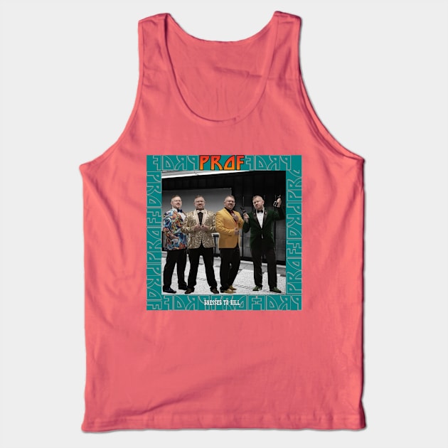 Announcer Dressed to Kill Tank Top by The Young Professor